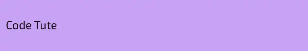 Code Tute